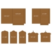 Picture of Heartfelt Creations Pocket & Flipfold Inserts F-Kraft