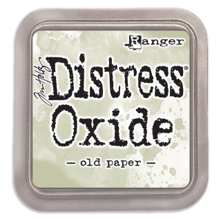 Picture of Tim Holtz Distress Oxide Ink Pad | Υβριδικό Μελάνι Οξείδωσης για Blending & Mixed Media - Old Paper