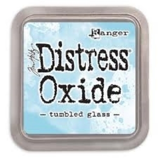 Picture of Tim Holtz Distress Oxide Ink Pad | Υβριδικό Μελάνι Οξείδωσης για Blending & Mixed Media - Tumbled Glass