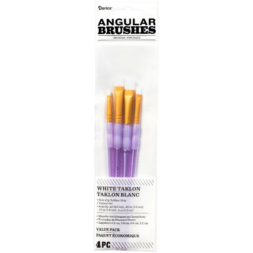 Picture of Σετ Πινέλων White Taklon - Angular