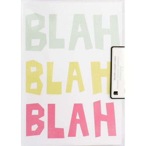 Picture of Heidi Swapp Ευχετήριες Κάρτες A7 - Blah, Blah, Blah