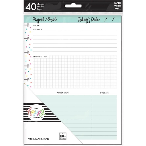 Picture of Happy Planner Medium Fill Paper - Projects