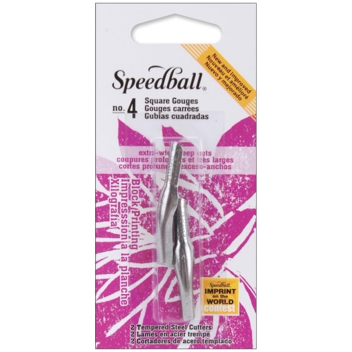 Picture of Speedball Λεπίδες Χαρακτικής για Lino Cutter - Νο 4 Square Gouge, 2τεμ