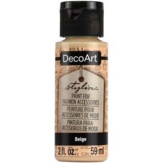 Picture of DecoArt Stylin Multi Purpose Ακρυλικό Χρώμα για Δέρμα 59ml - Beige