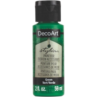 Picture of DecoArt Stylin Multi Purpose Ακρυλικό Χρώμα για Δέρμα 59ml - Green