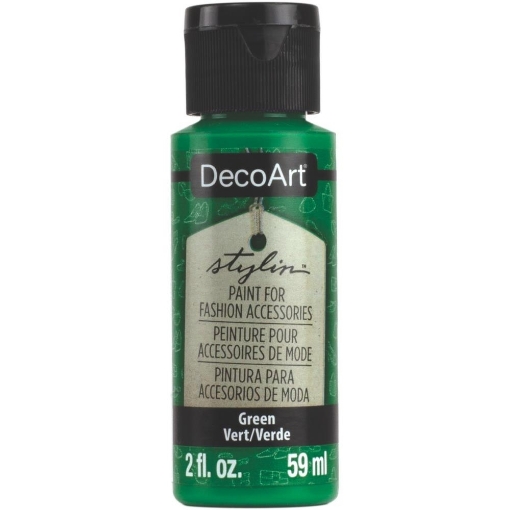 Picture of DecoArt Stylin Multi Purpose Ακρυλικό Χρώμα για Δέρμα 59ml - Green