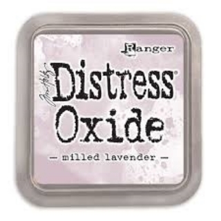 Picture of Tim Holtz Distress Oxide Ink Pad | Υβριδικό Μελάνι Οξείδωσης για Blending & Mixed Media - Milled Lavender