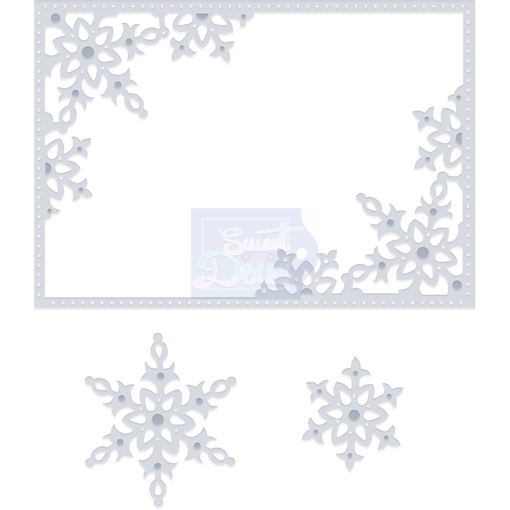 Picture of Μήτρα Κοπής Sweet Dixie Dies - Snowflake Frame