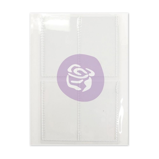 Picture of Prima Finnabair Art Daily Journal Clear Insert  - Διάφανο Ένθετο Planner, 8 τσέπες