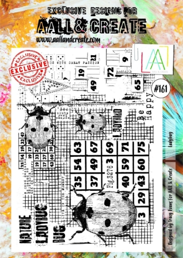 Picture of AALL & Create A4 Clear Stamp Nr. 161 Ladybug – Διαφανής Σφραγίδα Κολάζ