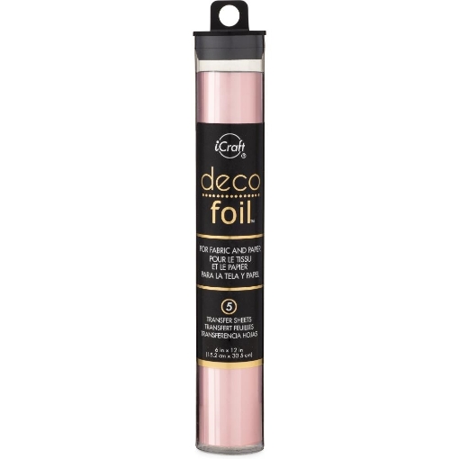 Picture of Therm-O-Web Deco Foil Reactive Foil Χρυσοτυπίας για Χαρτί & Ύφασμα - Pink Quartz, 5τεμ.