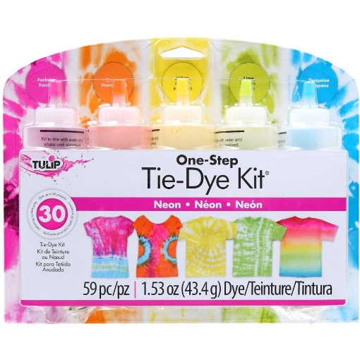 Picture of Tulip One-Step Tie Dye Kit - Neon (59 Τεμ / 30 Projects)