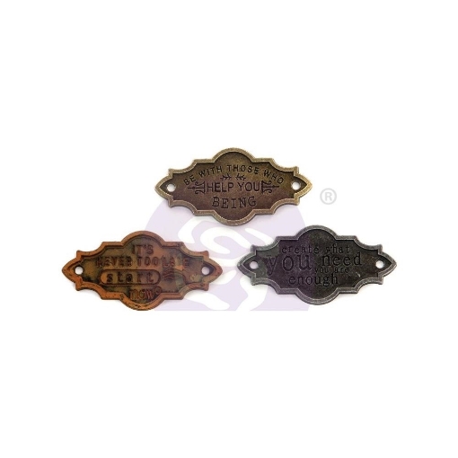 Picture of Μεταλλικά Διακοσμητικά Finnabair Mechanicals - Old Plates ΙΙ