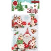 Picture of Craft Consortium A5 Clear Stamps It's Snome Time Σετ Σφραγίδων - Robin Mischief