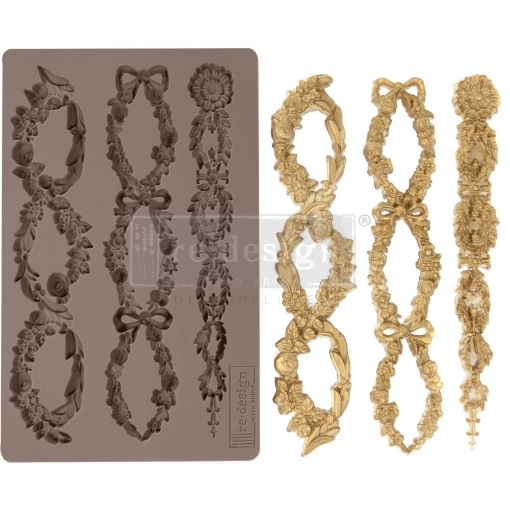 Picture of Prima Re-Design Decor Moulds – Καλούπι Σιλικόνης 5'' x 8'' – Floral Chain