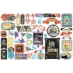 Picture of Graphic 45 Die Cut Assortment Διακοσμητικά Ephemera - Life's a Journey, 48τεμ