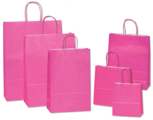 Picture of Τσάντα Χάρτινη Χειροποίητη - Φούξια