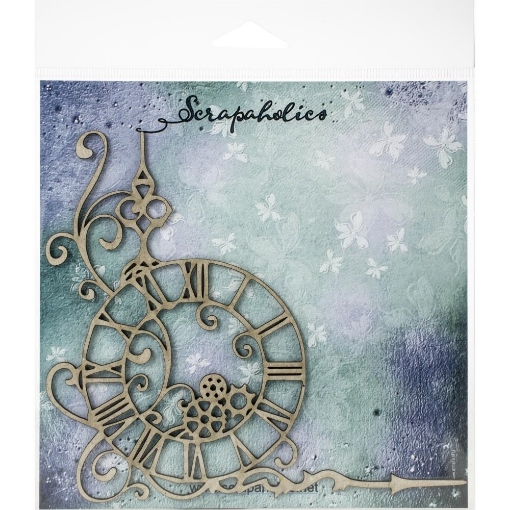 Picture of Scrapaholics Laser Cut Chipboard 1.8mm - Steampunk Clock Corner