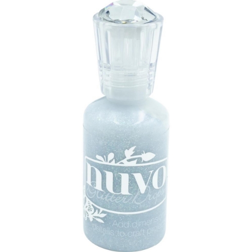 Picture of Nuvo Glitter Drops 3D - Χρώμα για Λεπτομέρεια, Silver Crystals