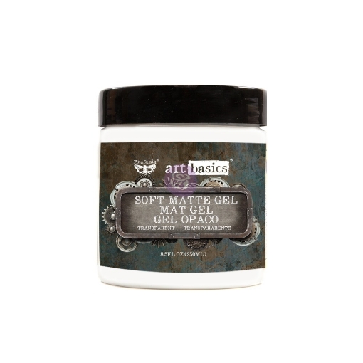 Picture of Finnabair Art Basics Soft Matte Gel Medium – Διάφανο Τζελ Μαλακής Υφής Ματ Φινιρίσματος (8.5oz / 250ml)