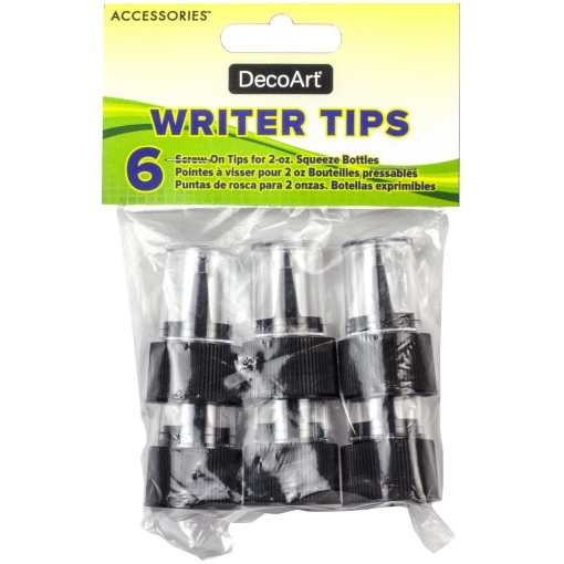 Picture of DecoArt Accessories Writer Tips - Στόμιο για Μπουκαλάκια (6 τεμ)