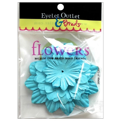 Picture of Eyelet Outlet Χάρτινα Λουλούδια - Blue