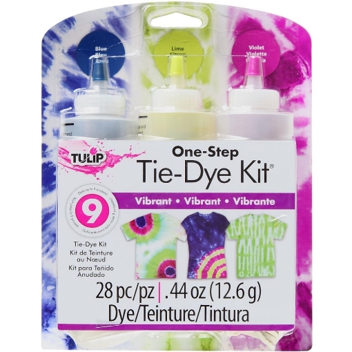 Picture of Tulip One-Step Tie Dye Kit - Vibrant (28 Τεμ / 9 Projects)
