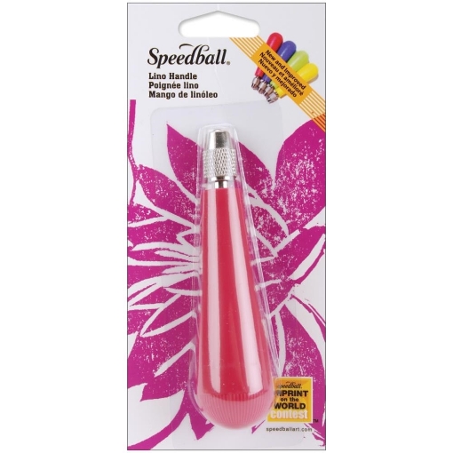 Picture of Speedball Lino Handle - Λαβή για Λεπίδες Χαρακτικής - Κόκκινο