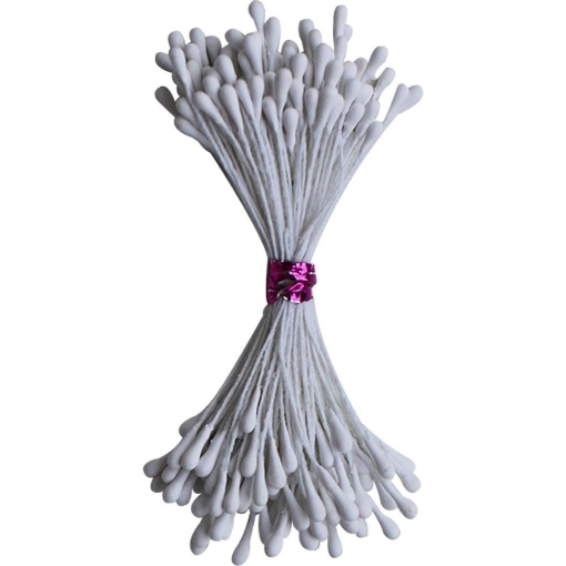 Picture of Κατασκευή Λουλουδιών Dress My Craft Pastel Thread Pollen - Cotton White