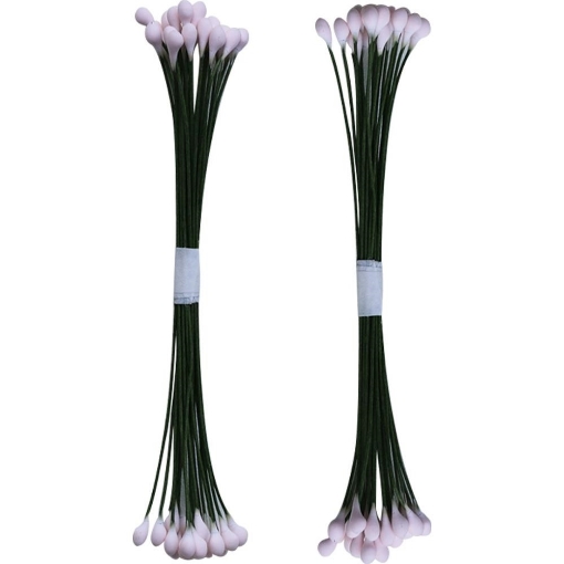 Picture of Κατασκευή Λουλουδιών Dress My Craft Drop Shape Wire Pollen - Baby Pink