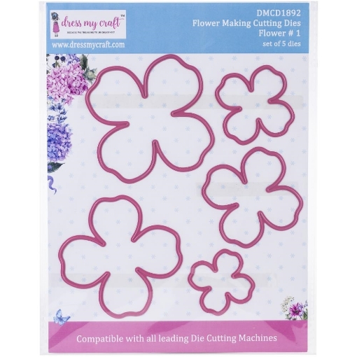 Picture of Dress My Craft Flower Making Dies - Flower #1