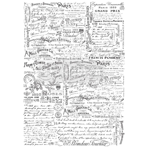 Picture of Prima Marketing Re-Design Mulberry Tissue – Ριζόχαρτο Decoupage για Έπιπλα 19"x30" – Zoey 