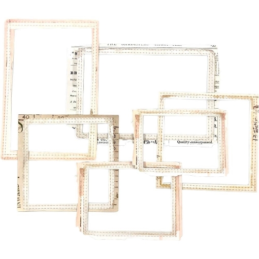 Picture of 49 And Market Vintage Artistry Coral Stitch Frame