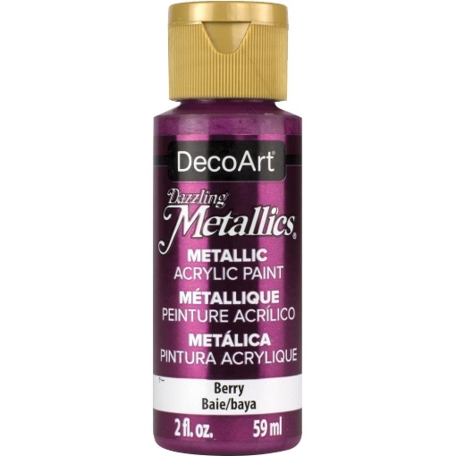 Picture of Deco Art Dazzling Metallics Μεταλλικό Ακρυλικό Χρώμα 59ml - Berry