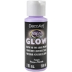 Picture of DecoArt Americana Glow In The Dark Paint Φωσφοριζέ Ακρυλικό 59ml - Purple