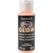 Picture of DecoArt Americana Glow In The Dark Paint Φωσφοριζέ Ακρυλικό 59ml - Orange