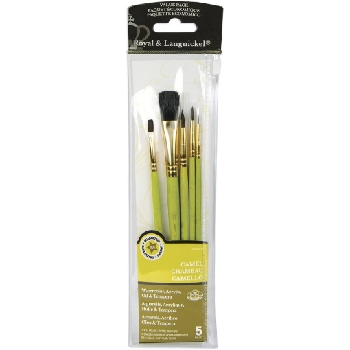 Picture of Sable/Camel Value Pack Brush Set - Σετ Πινέλων Shader