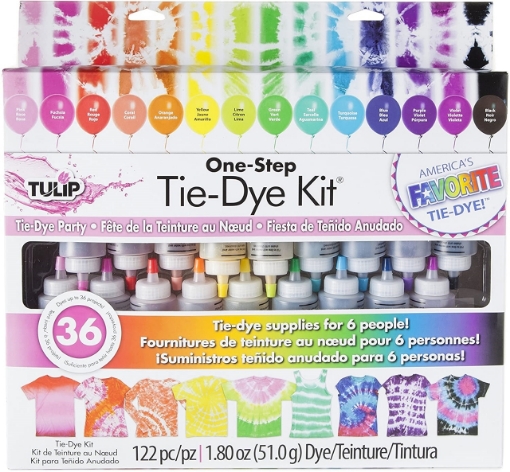 Picture of Tulip One-Step 18-Color Tie Dye Kit - Σετ για Πάρτυ 18 Χρωμάτων (122 Τεμ/ 36 Projects)