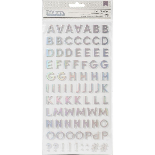 Picture of Sun & Fun Thickers Stickers - Αυτοκόλλητα Γράμματα, Alphabet