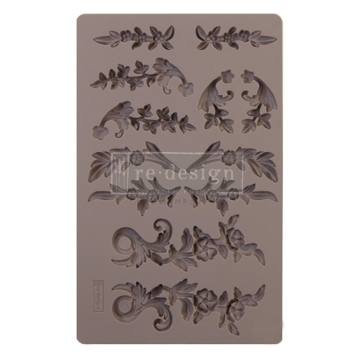 Picture of Prima Re-Design Decor Mould – Καλούπι Σιλικόνης 5'' x 8'' – Delicate Flora
