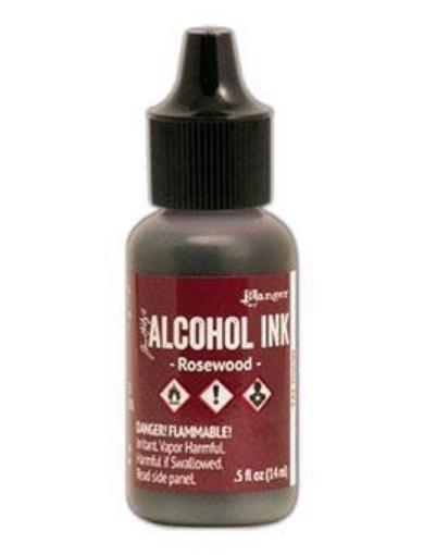 Picture of Tim Holtz Alcohol Ink Μελάνι Οινοπνεύματος 15ml – Rosewood 🌹
