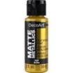 Picture of DecoArt Acrylic Matte Metallics | Μεταλλικό Ακρυλικό Χρώμα με Ματ/Σατινέ Φινίρισμα – Vintage Brass, 59ml 