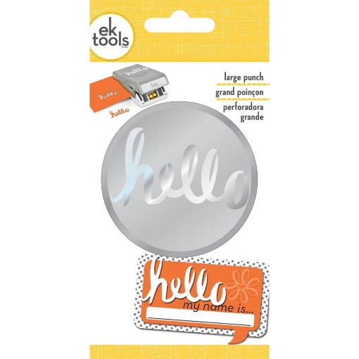 Picture of EK Success Large Punch - Hello