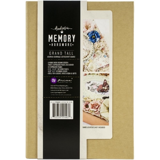 Picture of Mini Album Prima Memory Hardware - Kraft Grand Tall