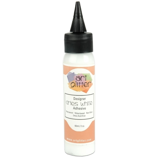Picture of Art Glitter Glue Μόνιμη Κόλλα Scrapbooking 59ml - Λευκή