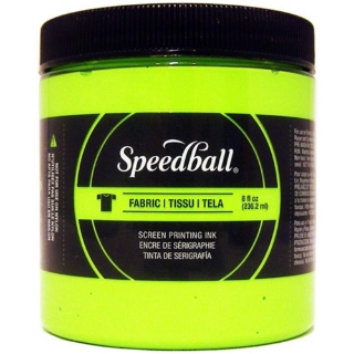 Picture of Speedball Fabric Screen Printing Ink Μελάνι Μεταξοτυπίας 8oz - Fluo Lime Green