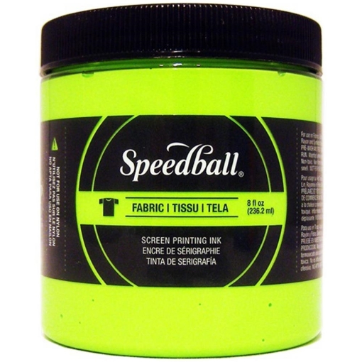 Picture of Speedball Fabric Screen Printing Ink Μελάνι Μεταξοτυπίας 8oz - Fluo Lime Green