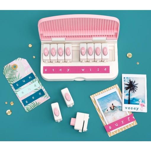 Picture of We R Memory Keepers Word Punch Board Lowercase - Εργαλείο Κοπής Για Λέξεις & Φράσεις