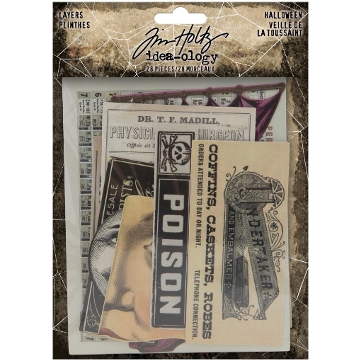 Picture of Tim Holtz Idea-Ology - Διακοσμητικά Die Cuts Layers, Halloween