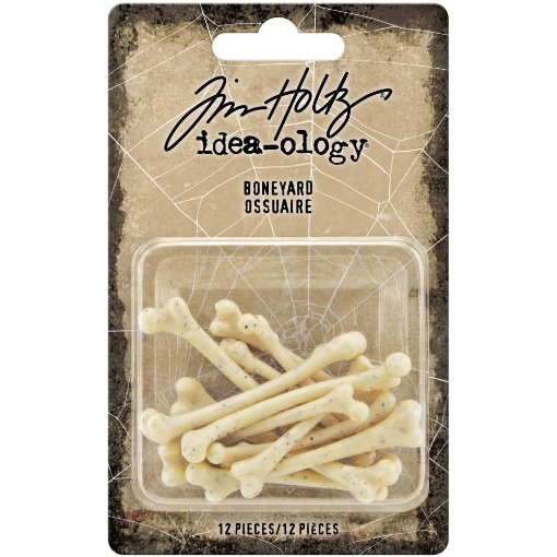 Picture of Tim Holtz Idea-Ology Boneyard Pieces - Κόκκαλα, 12τεμ.